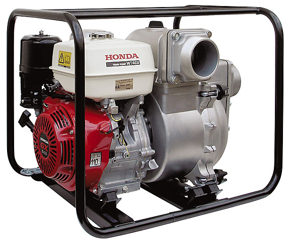 Бензиновый грязевой насос Honda WT40XK2 DE Мотопомпа WT40XK2 DE