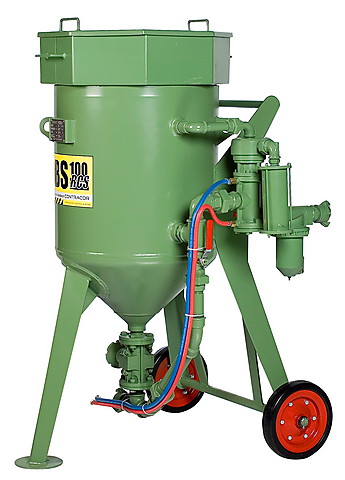 Пескоструйные аппараты Contracor DBS-100 RCS / DBS-200 RCS с дистанционным управлением и дозатором Аппараты DBS-100 RCS / DBS-200 RCS